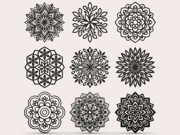 Download Elegant Floral Mandala Collection Vol. 3 - Collection Collection